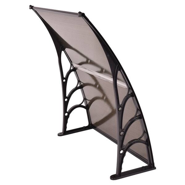 Shop Costway 40 X 40 Window Awning Door Canopy Outdoor Front