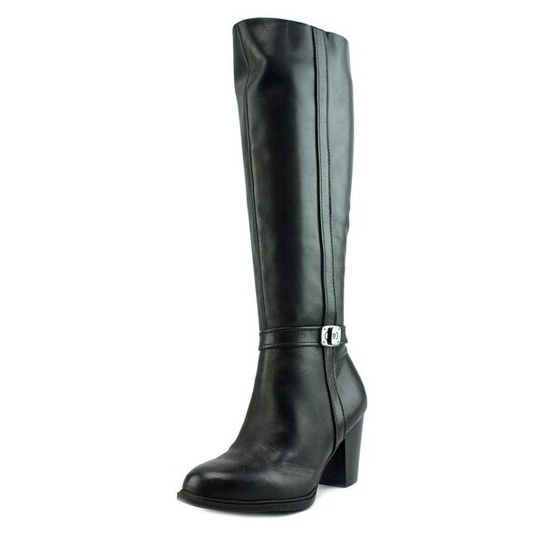 Shop Giani Bernini Womens Raiven 2 Leather Closed Toe Knee High Fashion ...