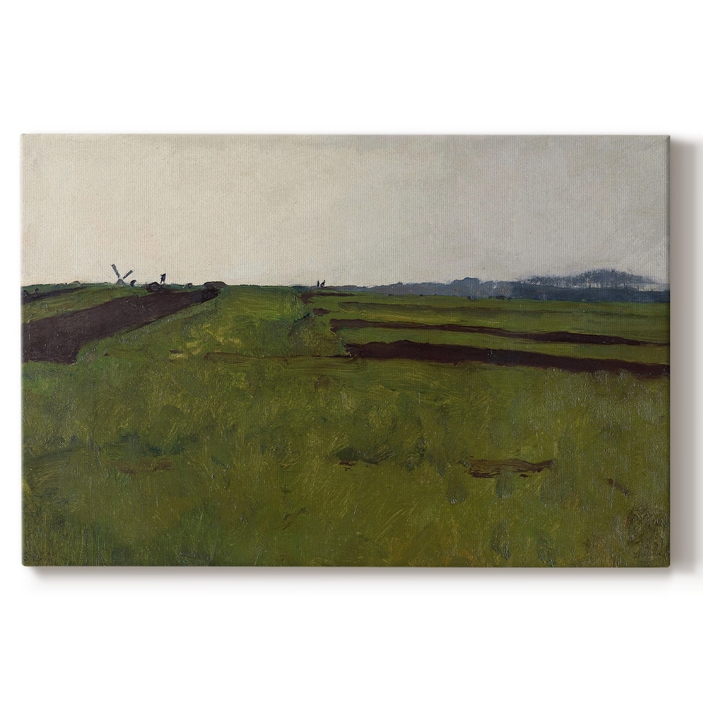 Vintage Landscape -DCLXXV -Gallery Wrapped Canvas