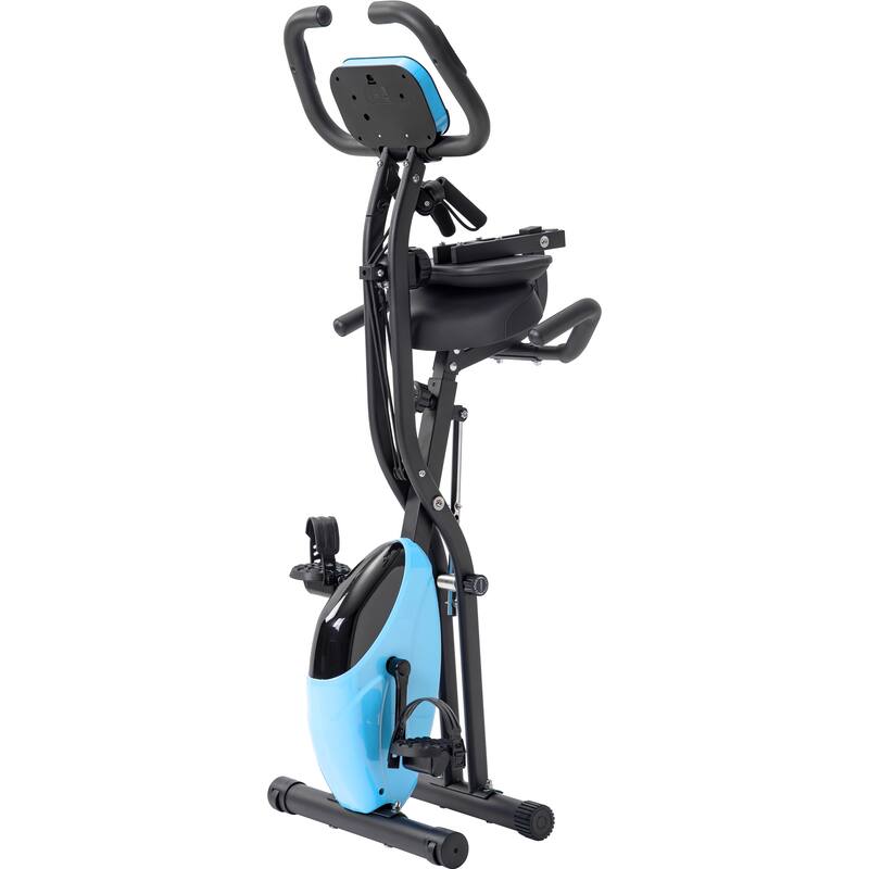 exercise bike with back support