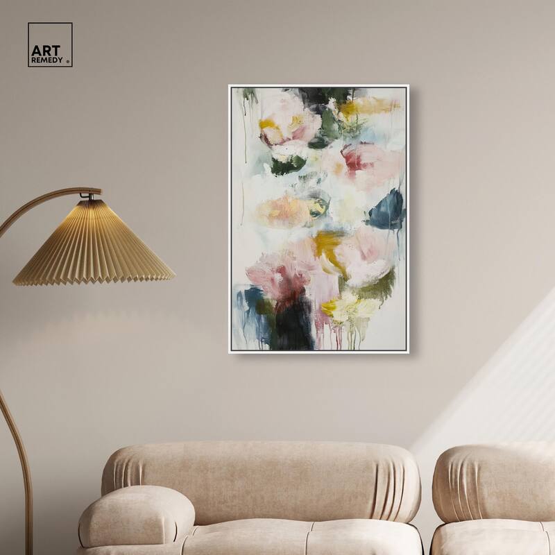 Dripping Colors I Canvas by Art Remedy
