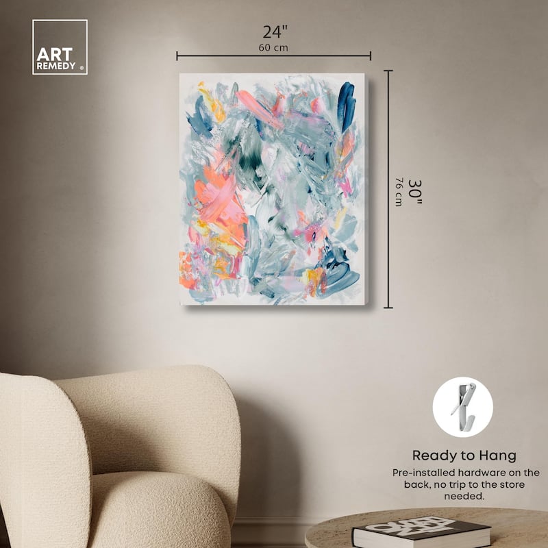 Mark of Creation II Canvas by Art Remedy, Gallery Wrapped