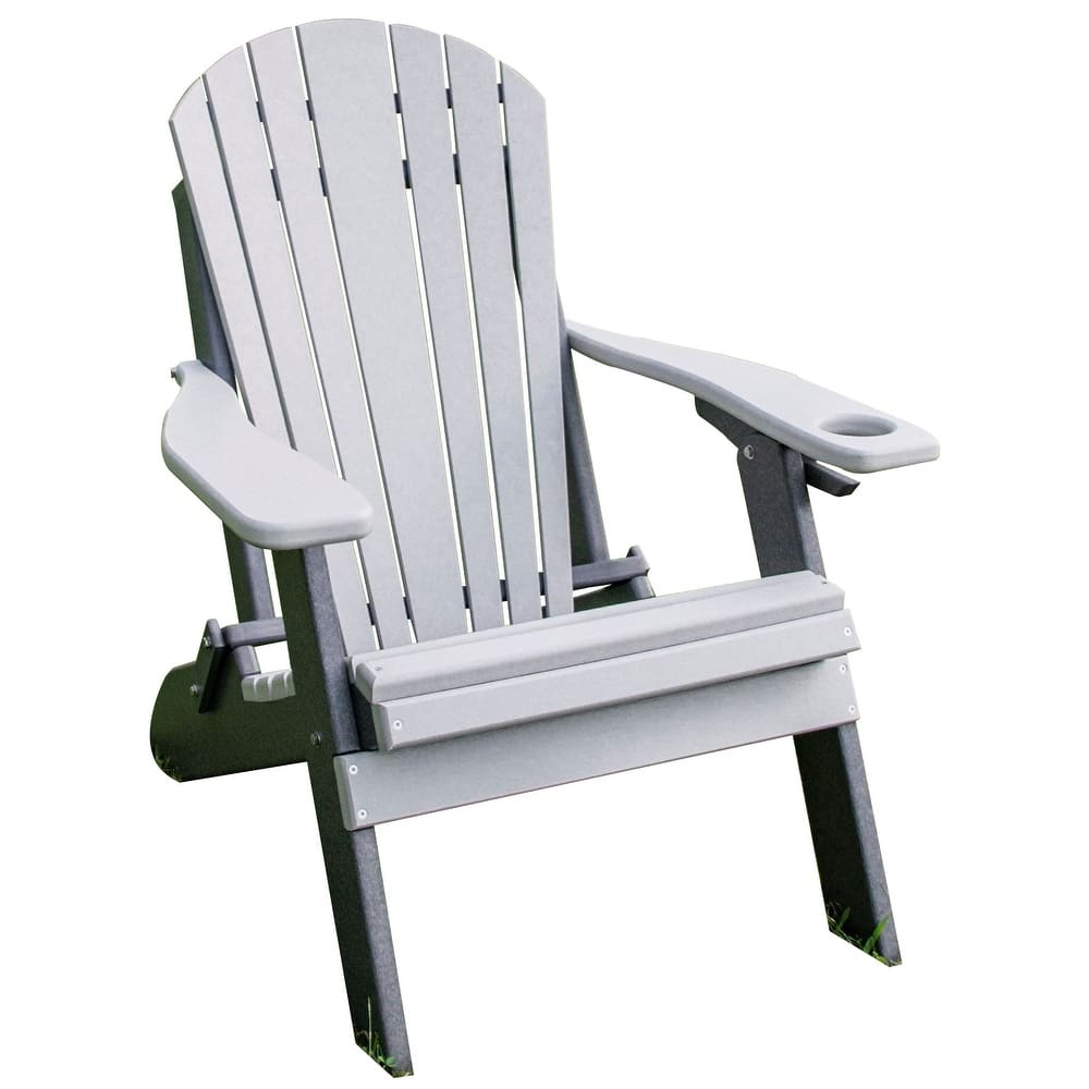 Eagle Collection Poly Folding Adirondack Chair