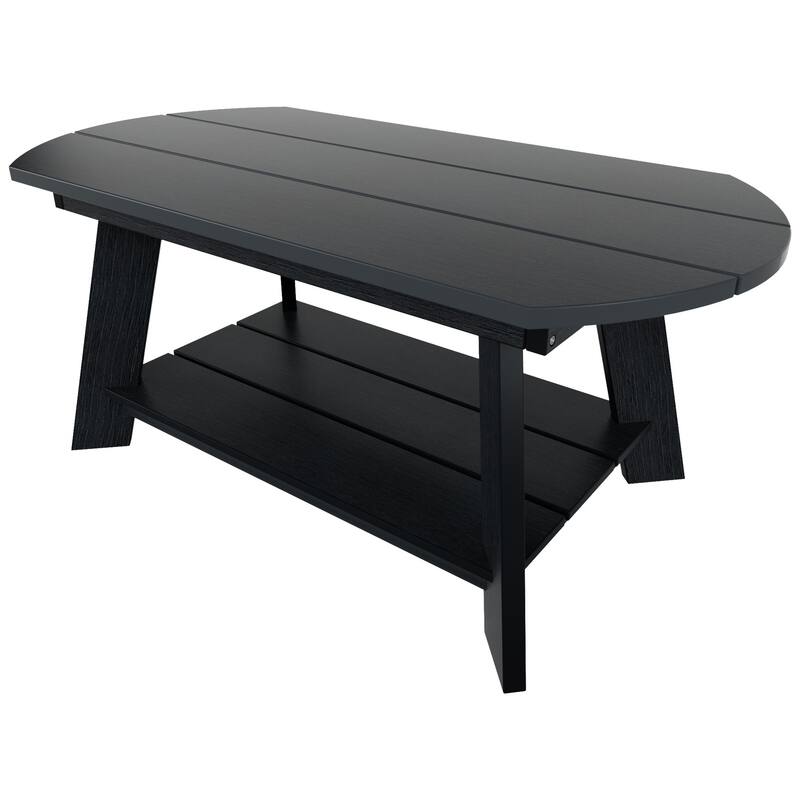 Vineyard HIPS Outdoor Eco-Friendly Coffee Table and Side Tables (3-Piece Set)