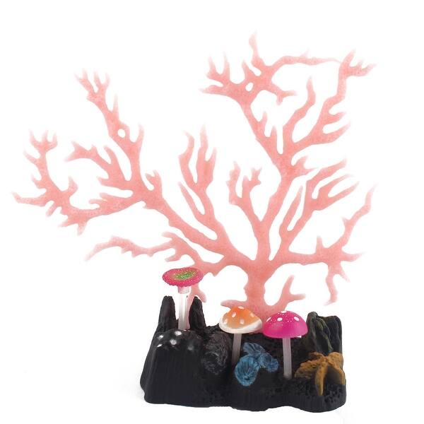 Shop Home Fish Tank Aquarium Suction Cup Bottom Artificial Glow