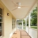 preview thumbnail 44 of 69, Sofucor 52Inch Low Profile Flush Mount Ceiling Fan with LED Light,3‑Blade Quiet Light Combo for Bedroom Kitchen Living Room