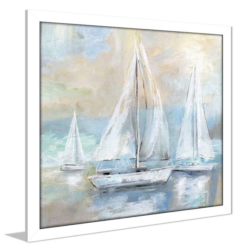 "Sail Away (Square)" by Nan Print on Acrylic