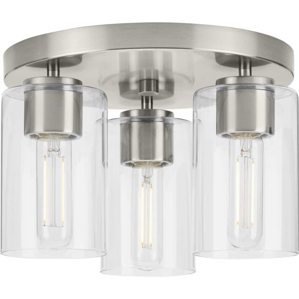 Progress Lighting P350237 Cofield 3 Light 12" Wide Flush Mount Ceiling
