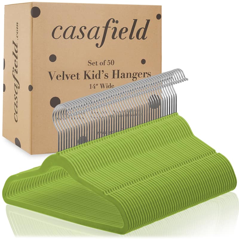 50 Velvet 14in Kids Hangers