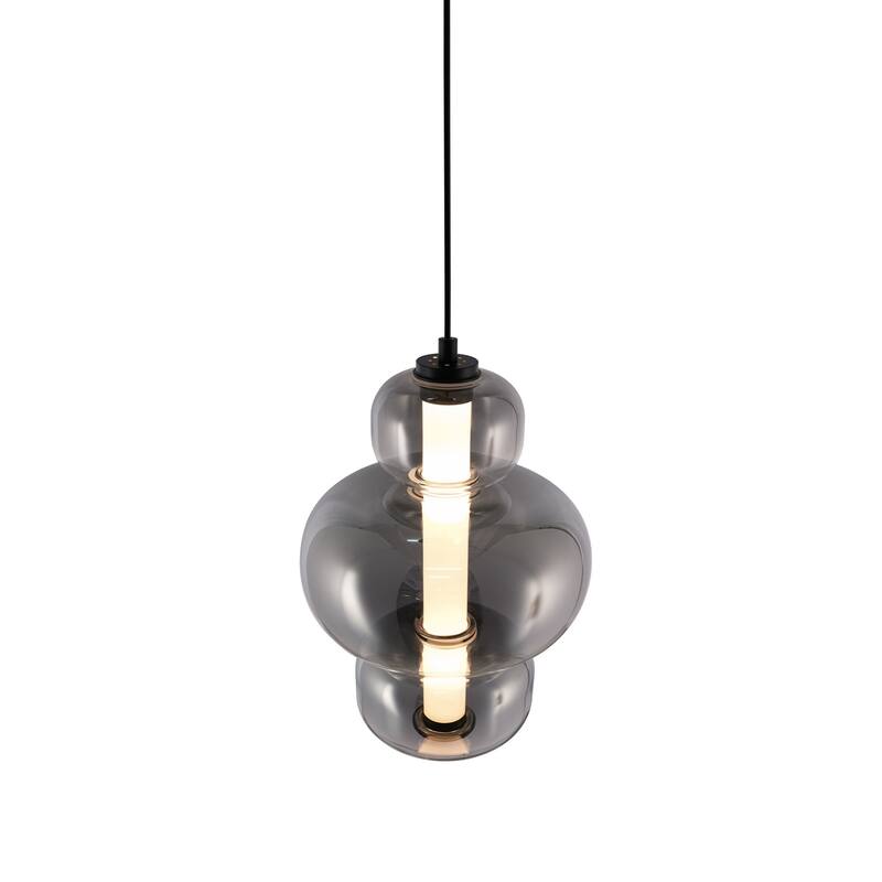 Artcraft Astra Integrated LED Pendant - Black Finish