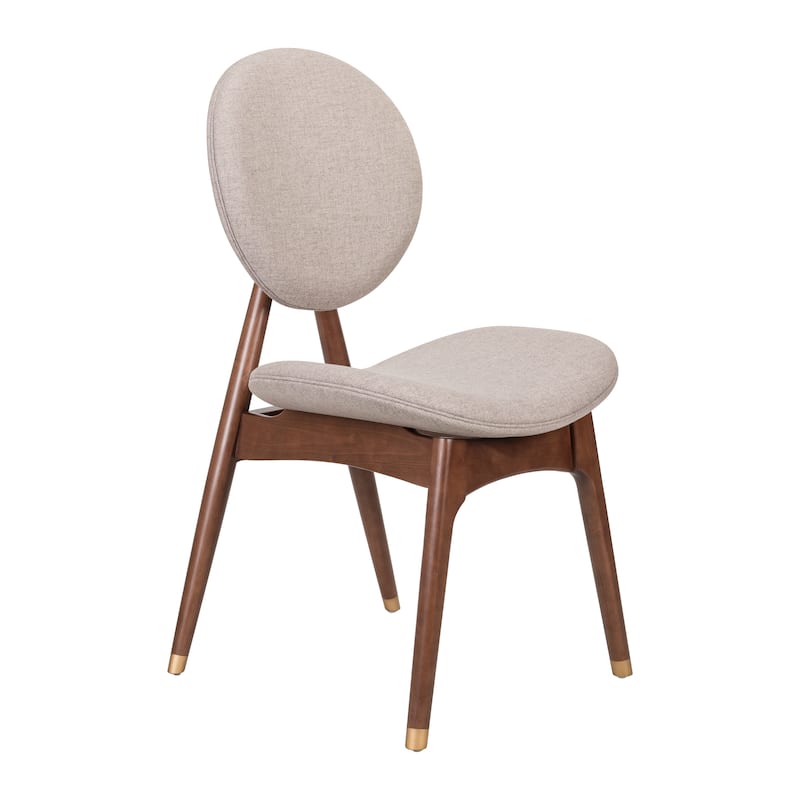 Christopher Knight Home - Nomi Modern Upholstered Indoor Dining Chair with Curved Back Support