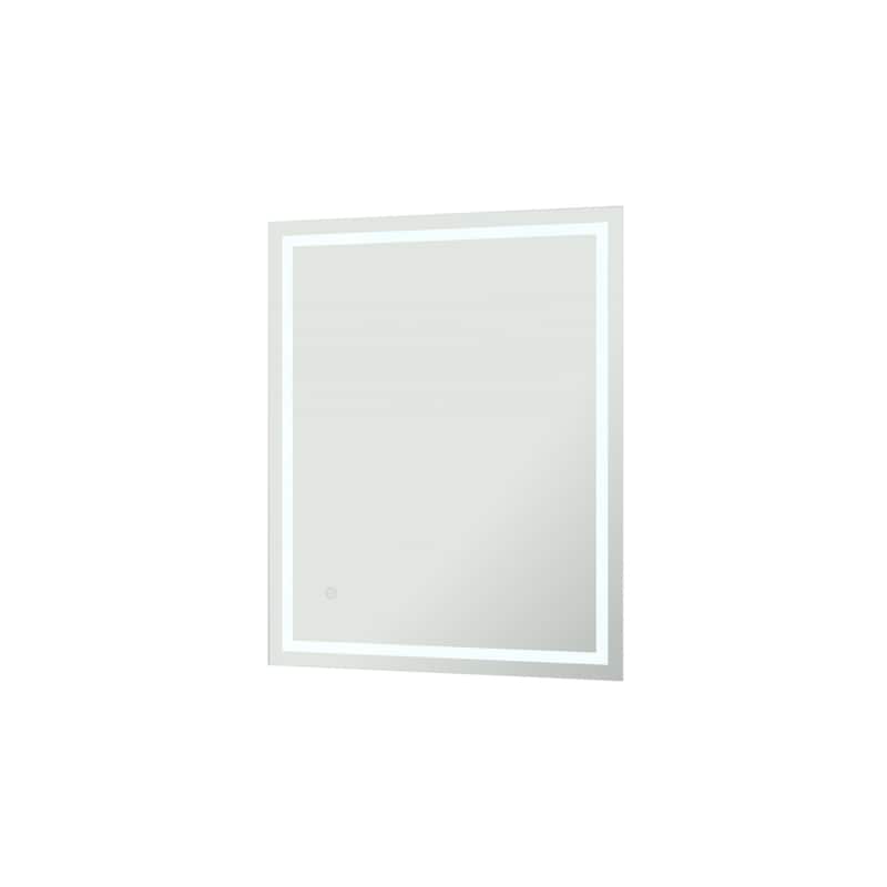 CRAFT + MAIN LED2430-RT 24" W x 30" H Modern Rectangular - Mirrored