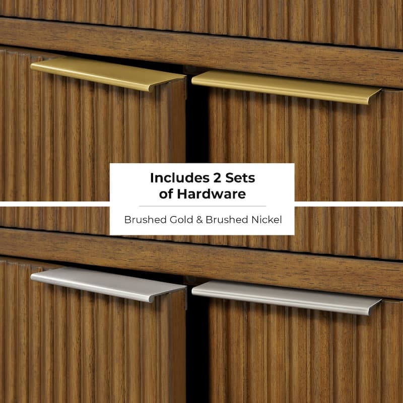 Ove Decors XANDER-60 Xander 60" Free Standing Double Basin Vanity Set