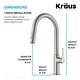 preview thumbnail 28 of 149, Kraus 2-Function 1-Handle 1-Hole Pulldown Sprayer Brass Kitchen Faucet