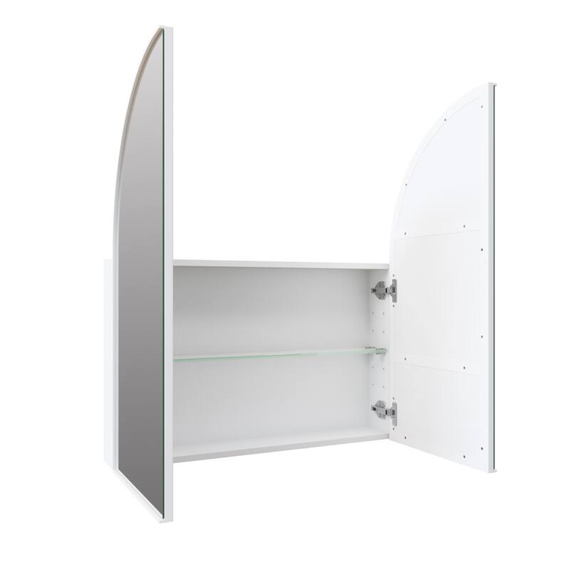 Glass Warehouse SC2-AR-30X34 Aria 30" x 34" Framed Double Door