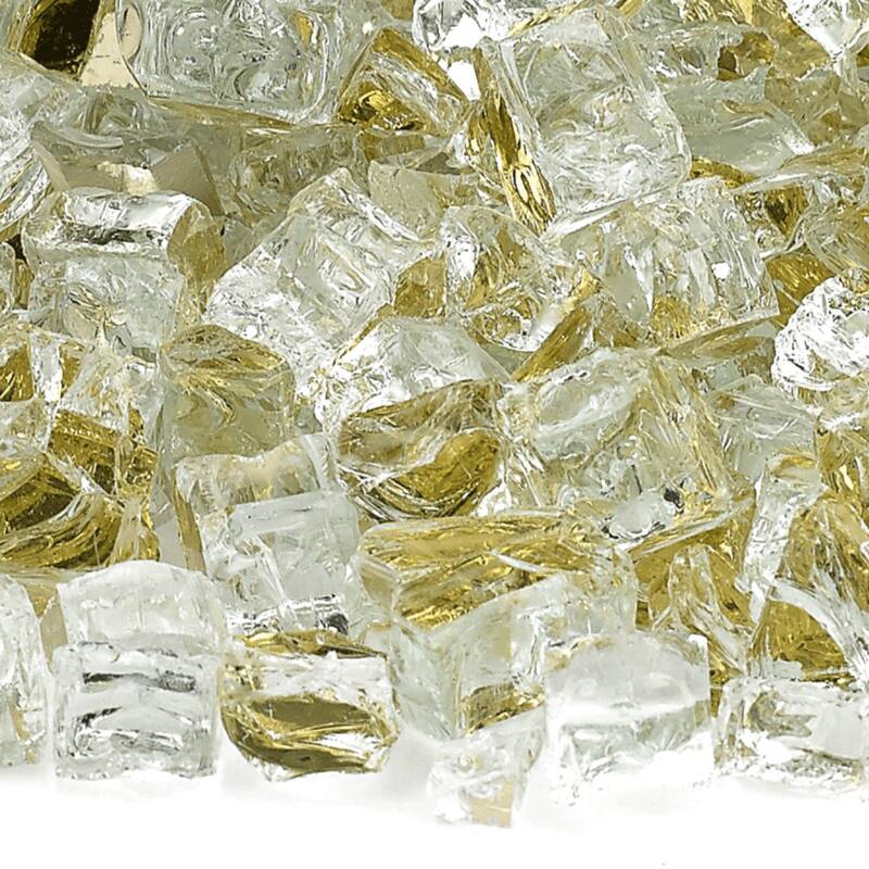 10 Lb. Reflective Fire Glass by AMS Fireplace