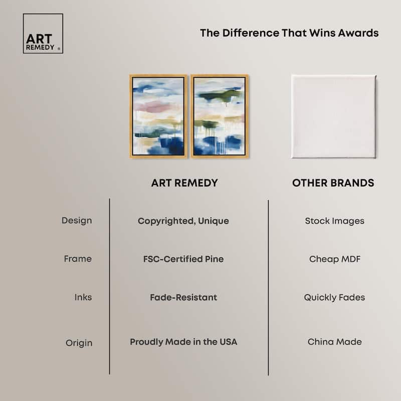 Kairos II Canvas Set of 2 by Art Remedy