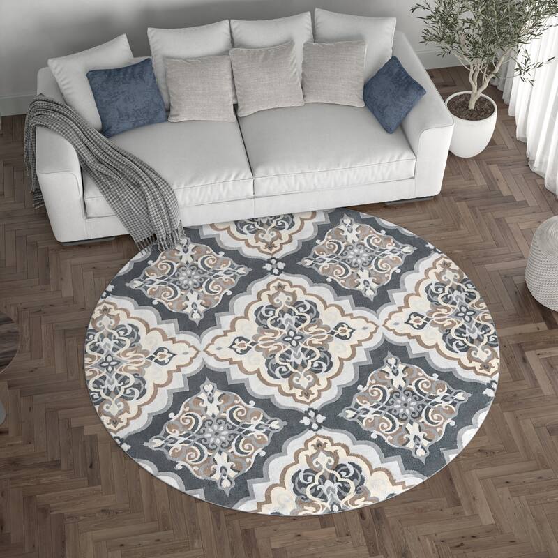 Carrington Global Floral & Botanical Indoor Area Rug
