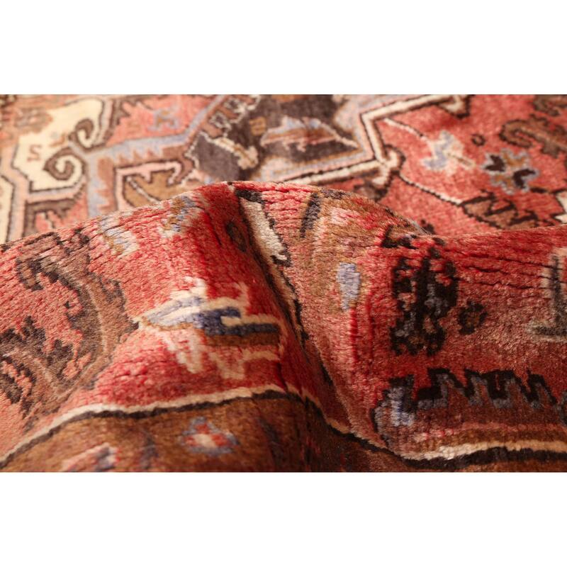 ECARPETGALLERY Hand-knotted Sarabi Light Red Wool Rug - 6'4 x 9'7