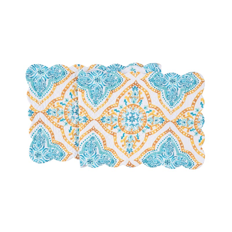 14" x 51" Terrace Medallion Table Runner