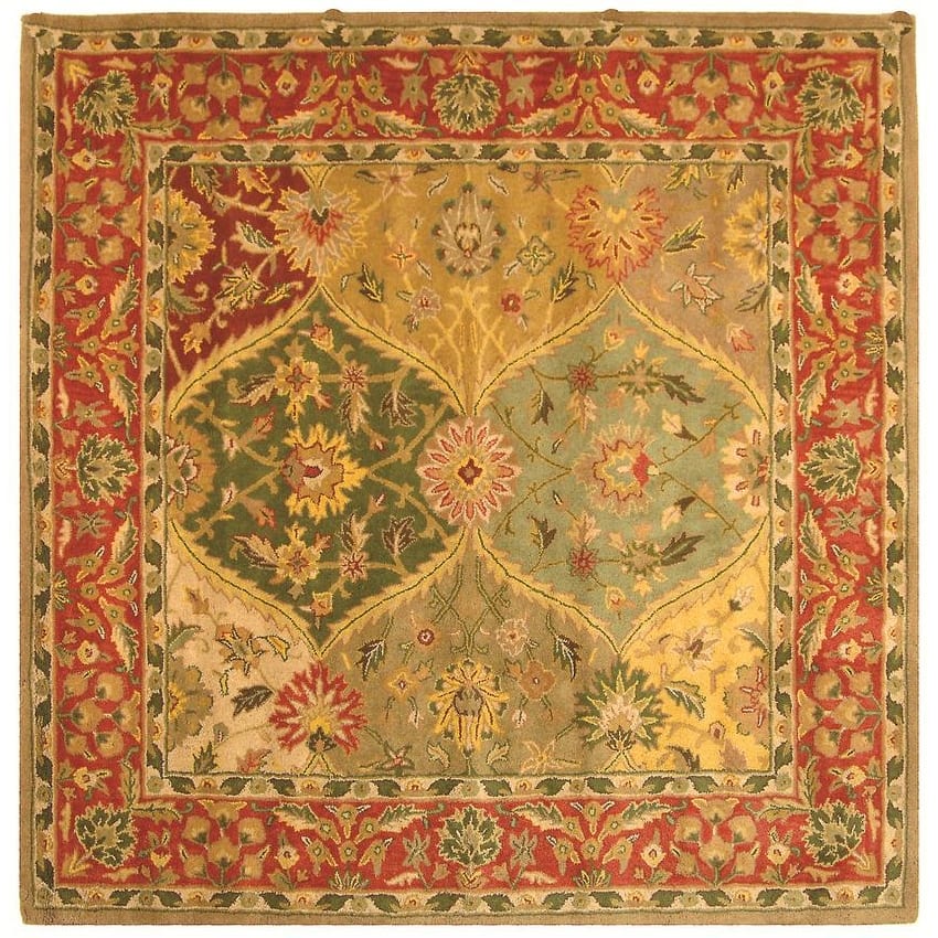 SAFAVIEH Handmade Heritage Roselyne Traditional Oriental Wool Rug