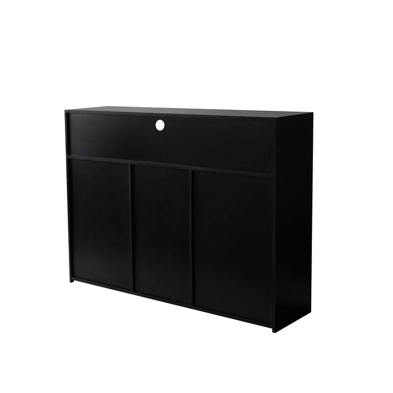 Sideboard Storage Cabinet Modern Kitchen Unit Cupboard Buffet Wooden Storage Display Cabinet TV Stand