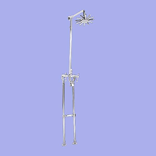 Shop Clawfoot Tub Faucet Freestanding Riser Shower Chrome