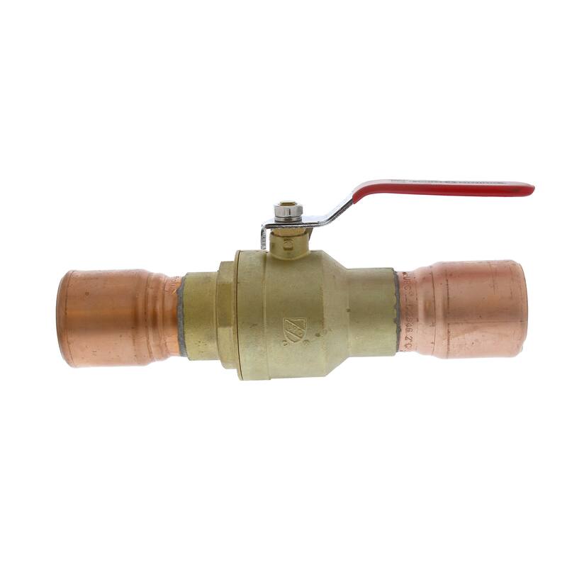 Jones Stephens B67255 2" Full Port Metal Ball Valve with CPVC - Brass