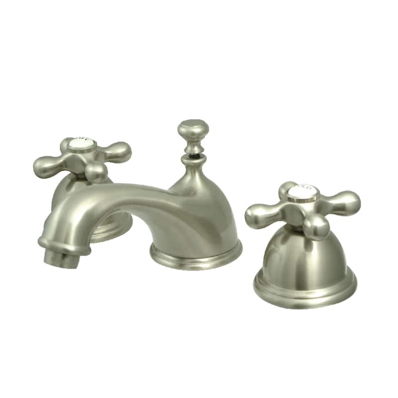 Restoration 8 in. Widespread Bathroom Faucet - Brushed Nickel