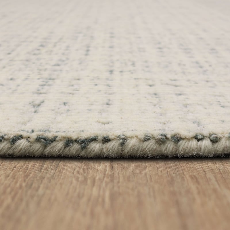 Karastan Rugs Oglethorpe Ivory Aqua Area Rug