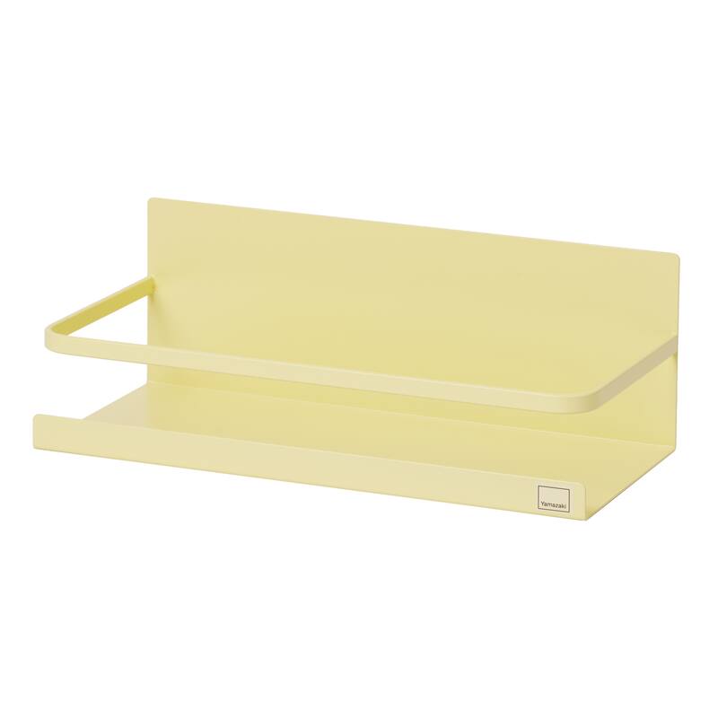 Yamazaki Home Magnetic Storage Caddy, Steel, Holds 3.3 lbs - L 4.33 x W 9.65 x H 3.35 inches