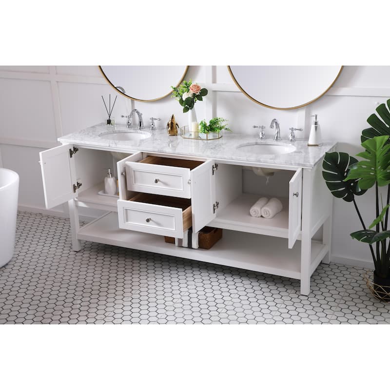 Grand 48 - 72 Inch Single Bathroom Vanity
