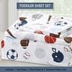 preview thumbnail 31 of 96, 3-Piece Cotton Toddler Sheet Set for Kids Boys & Girls (Animals, Fish, Sports, Floral)