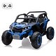 preview thumbnail 13 of 29, 2 Seater Kids Electric Utv, 24V 4WD Ride On Car with Remote Control Blue