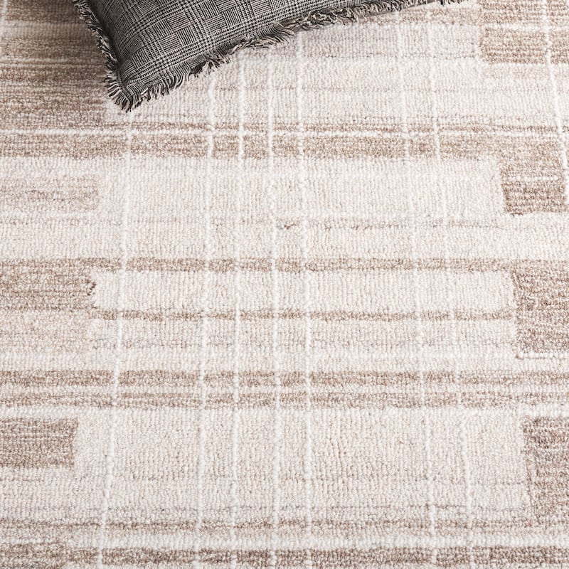 SAFAVIEH Handmade Metro Gaia French Country Wool Rug