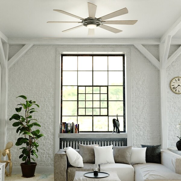 VAXCEL Burlington 68 in. Indoor Outdoor Windmill Ceiling Fan
