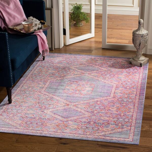 slide 2 of 26, SAFAVIEH Windsor Schahnaz Cotton/ Polyester Silky Distressed Rug