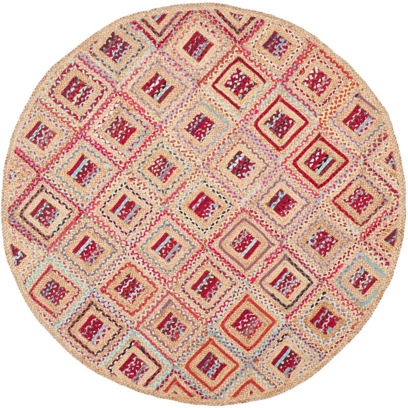 SAFAVIEH Cape Cod Elfie Handmade Jute Area Rug