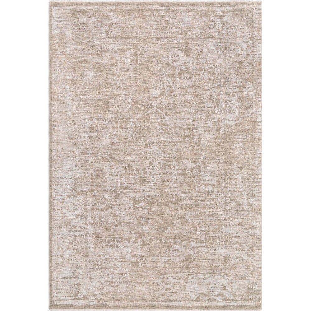 Well Woven Ethos Harmony Vintage Oriental Textural Earthy Neutral Rug