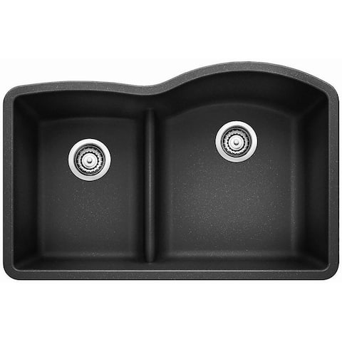 Blanco Diamond 1.75 Low Divide Undermount Reverse 441598 Anthracite