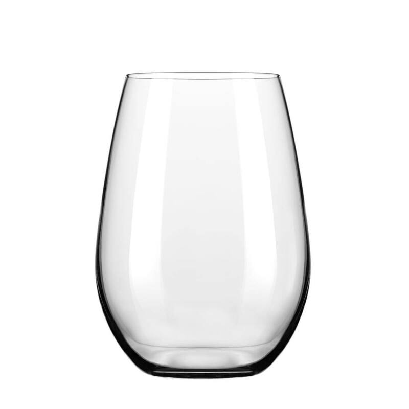 Libbey Signature Kentfield Stemless White Wine Glasses, 21-ounce, Set of 4 - Set of 4