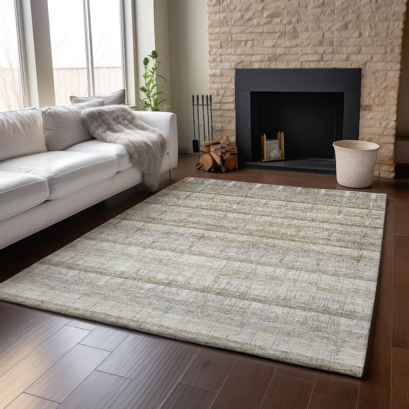 Premium Washable Super Soft Contemporary Melt Mayfield Rug