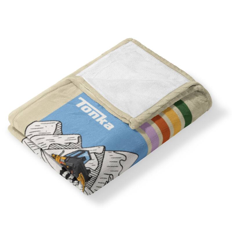 Hasbro Tonka Silk Touch Throw Blanket