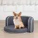 30"Pet Sofa, Dog sofa, Dog bed, Cat Bed/Sofa with Wooden Structure - Medium