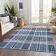 preview thumbnail 41 of 121, Premium Washable Super Soft Modern Plaid Mayfield Rug