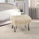 preview thumbnail 6 of 81, Mongolian Fauxfur Ottoman