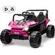 preview thumbnail 22 of 26, 12V Electric UTV Car Ride on Truck with Toy Storage Remote Control Pink