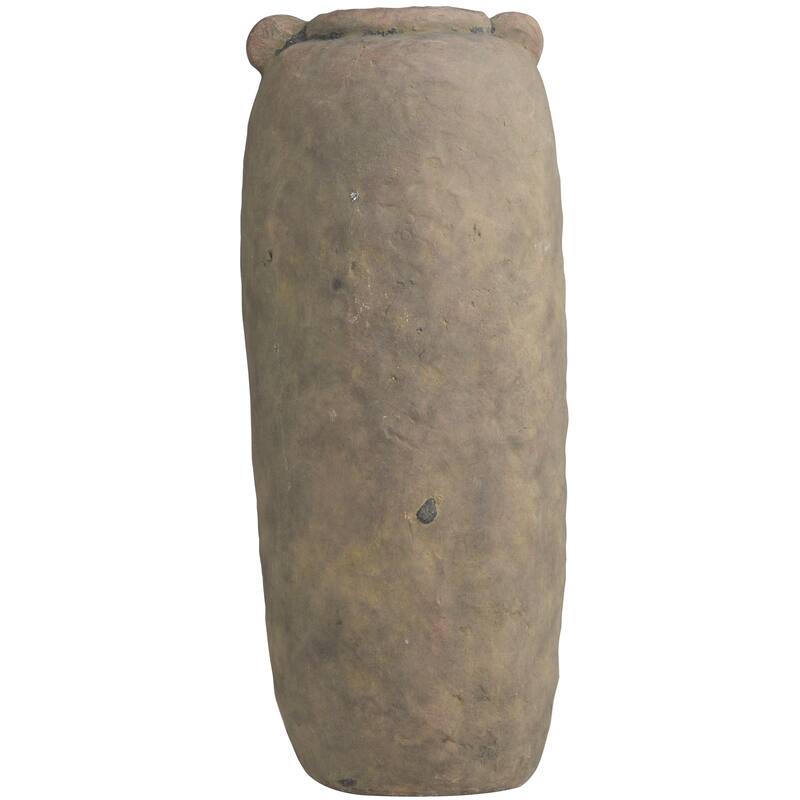 Ceramic Distressed Terracotta Decorative Vase - Brown - Roche River Decor