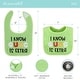 preview thumbnail 2 of 5, The Peanutshell Terry Cotton Baby Bib Set, 8 Pack, Cute Foodie Sayings