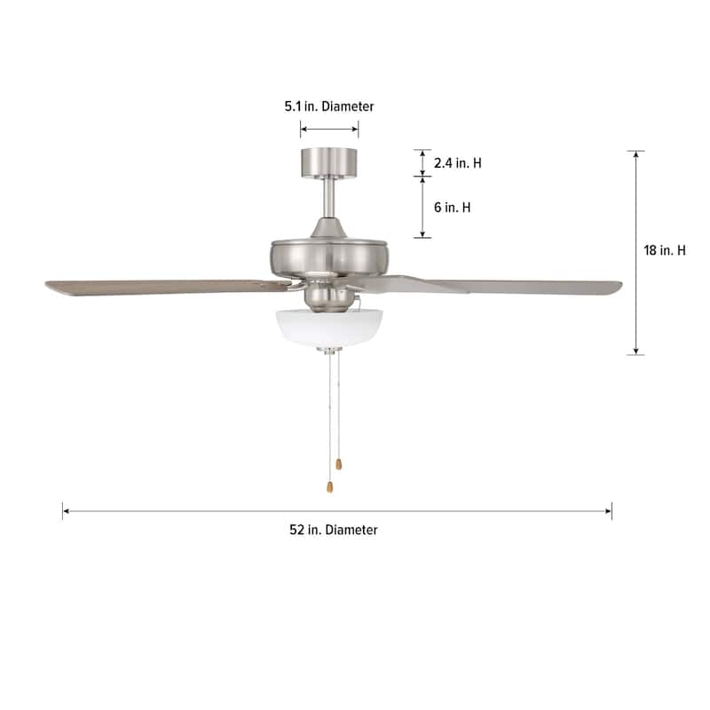 52" Gallant Ceiling Fan